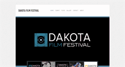 Desktop Screenshot of dakotafilmfestival.org